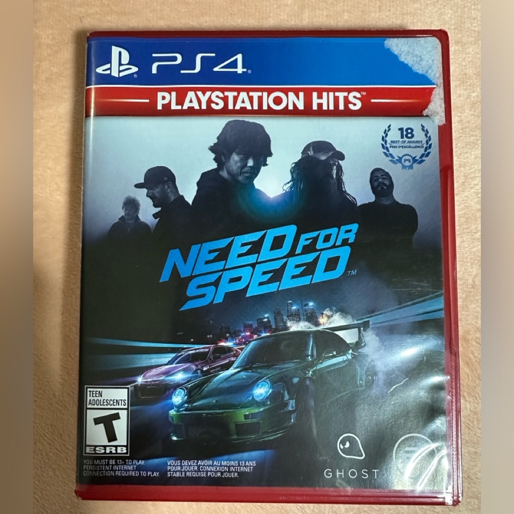 Need for Speed PS4 Game - Blue Cover